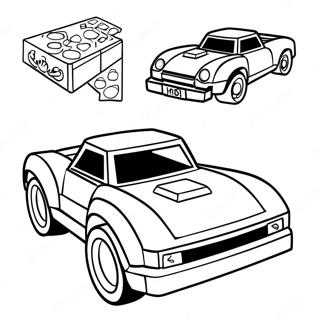 Page A Colorier De Voiture Lego 26682-24402