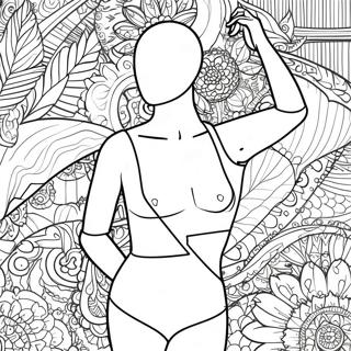 Page A Colorier De Mannequin 26692-24411