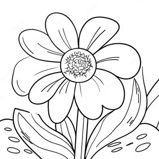 Coloriage De Fleur De Georgia Okeeffe 26732-24442