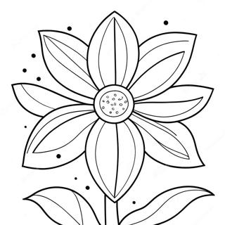 Coloriage De Fleur De Georgia Okeeffe 26732-24444