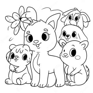 Coloriage Danimaux Adorables De Versets Bibliques 26743-24456