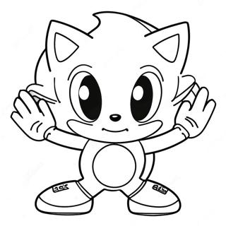 Coloriage De Cream Sonic 26782-24483