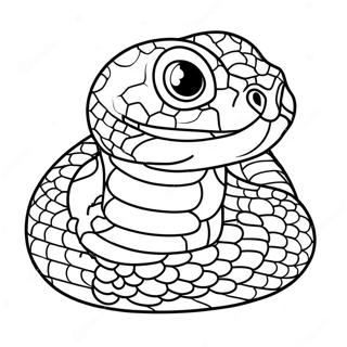 Page A Colorier De Serpent A Sonnette 26812-24506