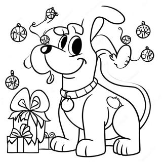 Page A Colorier De Noel De Scooby Doo 26832-24522