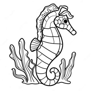 Page A Colorier Hippocampe 2687-2186