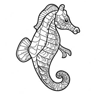 Page A Colorier Hippocampe 2687-2188