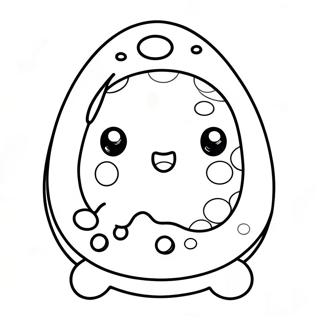 Tamagotchi Pages À Colorier