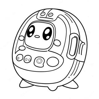 Page A Colorier Tamagotchi 26882-24563