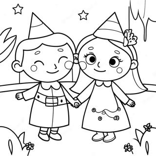 Page A Colorier Ben Et Holly 26972-24634