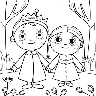 Page A Colorier Ben Et Holly 26972-24636