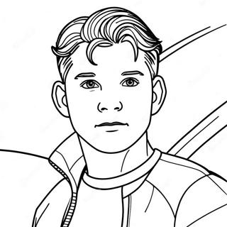 Page A Colorier Tom Holland 27062-24708