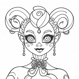 Ballora Pages À Colorier