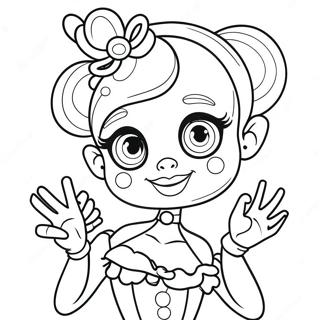 Page A Colorier De Ballora Dansant Gracieusement 27193-24815