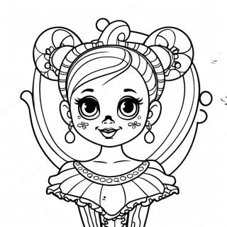 Page A Colorier De Ballora Dansant Gracieusement 27193-24816