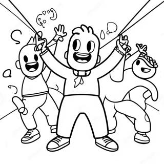 Page A Colorier Fete De Danse Gonoodle 27264-24864