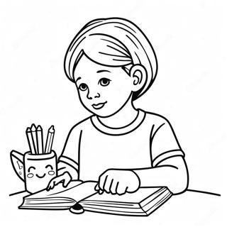 Page A Colorier Enfant Autiste 27273-24866