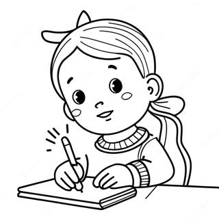 Page A Colorier Enfant Autiste 27273-24867