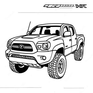 Page A Colorier De Toyota Tacoma 27333-24915