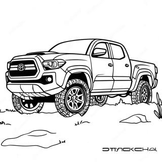 Page A Colorier De Toyota Tacoma 27333-24916