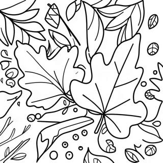 Page A Colorier Enfants Feuilles Dautomne 27483-25034