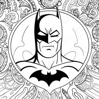 Logo De Batman Pages À Colorier