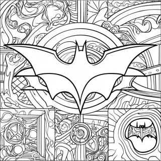 Page A Colorier Logo Batman 27553-25082