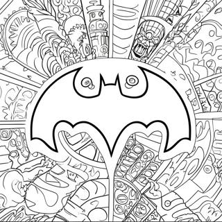 Page A Colorier Logo Batman 27553-25083