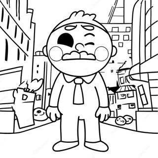 Page A Colorier De Big City Greens 2757-2243