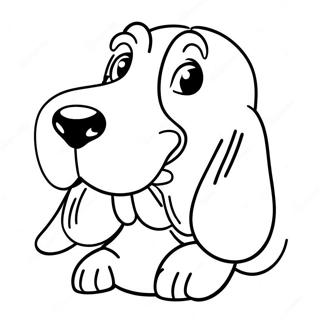 Page A Colorier Basset Hound 27583-25106