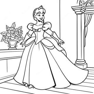 Page A Colorier Cendrillon Enchantee 27634-25150