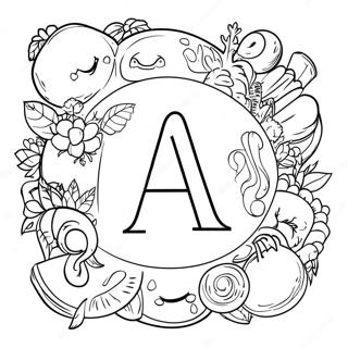 Alphabet Lore Toutes Les Lettres Pages À Colorier