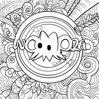 Page A Colorier Du Logo Unspeakable 2777-2259