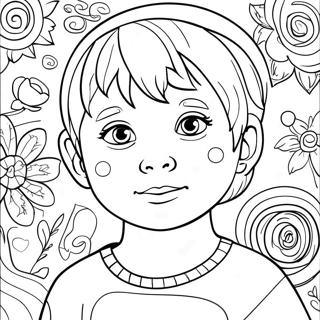 Page A Colorier De Sensibilisation A Lautisme 2787-2267