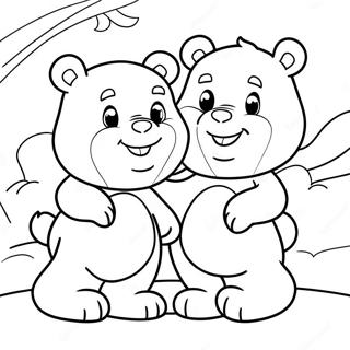 Page A Colorier Les Bisounours 27904-25355