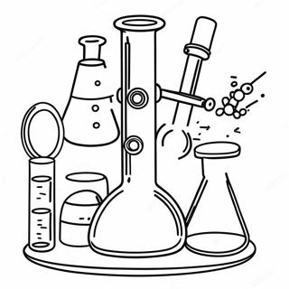 Laboratoire De Science Pages À Colorier