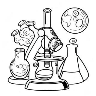 Page A Colorier Equipement De Laboratoire Scientifique 27934-25378