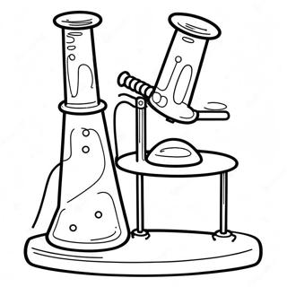 Page A Colorier Equipement De Laboratoire Scientifique 27934-25380