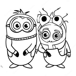 Page A Colorier Minions De Universal Studios 28045-25469