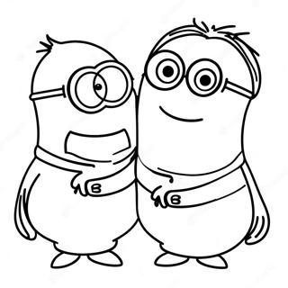 Page A Colorier Minions De Universal Studios 28045-25472