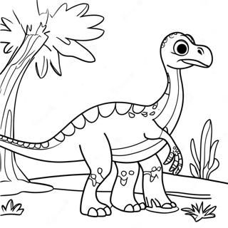 Page A Colorier Therizinosaurus 28084-25498