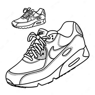 Page A Colorier De Baskets Air Max 28104-25516