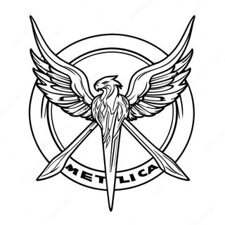 Page A Colorier Du Logo Metallica 28184-25578