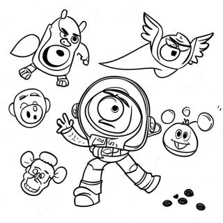 Page A Colorier Halloween Toy Story 28295-25659