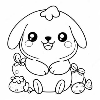 Page A Colorier Pompompurin Avec Des Amis 282-232