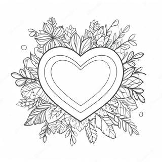 Page A Colorier Coeur De Saint Valentin 28325-25684