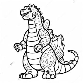 Page A Colorier Godzilla Among Us 28335-25692