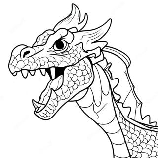 Page A Colorier Dragon Cracheur De Feu 2838-2298