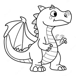 Page A Colorier Dragon Cracheur De Feu 2838-2299