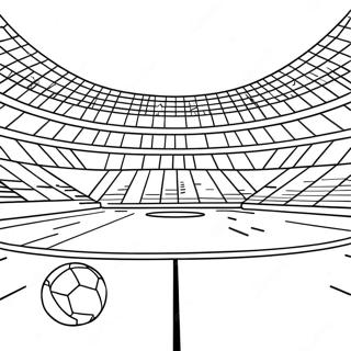 Page A Colorier De Terrain De Football 28415-25754