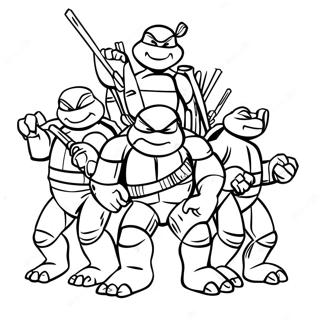 Page A Colorier Tmnt 2012 28465-25794